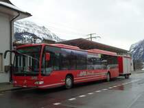 AFA Adelboden - Nr. 27/BE 26'773 - Mercedes Citaro am 16. Dezember 2012 beim Bahnhof Frutigen