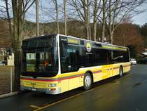 STI Thun - Nr. 116/BE 700'116 - MAN am 16. Dezember 2012 bei der Schiffl�ndte Thun