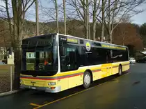 STI Thun - Nr. 116/BE 700'116 - MAN am 16. Dezember 2012 bei der Schiffl�ndte Thun