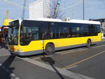 Mercedes-Benz Citaro BVG Wagen 2291 am Berliner Hauptbahnhof 26.10.12 