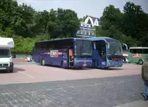Van Hool T911 von OSM aus Deutschland im Stadthafen Sassnitz am 03.07.2012

