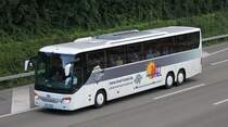 Setra 417 GT HD de la maison InselTravel.de photogrpahi� pr�s de B�le en septembre 2012