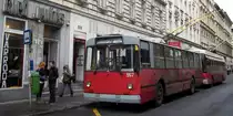 Die letzte Tage des Typs ZIU-9 in Budapest, bei BKV (Sie haben 37 Jahre lang in Budapest verkehrt). 967 an der Linie 78 beim Bahnhof Budapest-Keleti.  