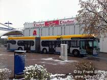 27.10.2012, Wagen 329, als P�sna-Park-Linie, Hst. P�sna-Park