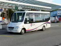 BD WM SBB - Mercedes CDI 616  AG  370306 bei den Bushaltestellen beim Bahnhof Zofingen am 30.12.2012