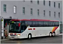 Setra S 417 GT-HD aufgenommen am Ostbahnhof in Berlin am 23.12.2012.