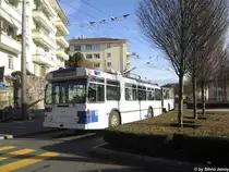 tl Nr. 745+970 (FBW/Hess + Rochat/Lauber) am 29.12.2012 in Pully, Reymondin.