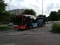 ASEAG MB Citaro KOM 265 mit Werbung f�r die Neue A Klasse
