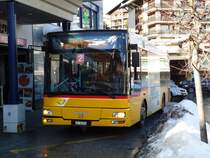 Lathion, Sion - Nr. 16/VS 24'726 - MAN/G�ppel (ex Globe-Limo, Gen�ve Nr. 904) am 26. Dezember 2012 in Haute-Nendaz, Post