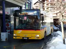 Lathion, Sion - Nr. 16/VS 24'726 - MAN/G�ppel (ex Globe-Limo, Gen�ve Nr. 904) am 26. Dezember 2012 in Haute-Nendaz, Post