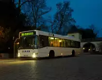 Ex BVG 1387 nun HD AL 1118 auf der Linie 717 nach Heidelberg am Domplatz in Speyer. 24.12.2012