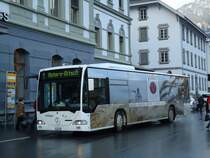 PostAuto Wallis - VS 241'961 - Mercedes Citaro am 26. Dezember 2012 beim Bahnhof Brig
