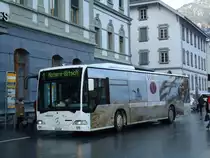 PostAuto Wallis - VS 241'961 - Mercedes Citaro am 26. Dezember 2012 beim Bahnhof Brig