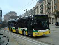 TN Neuch�tel - Nr. 207/NE 114'207 - MAN am 29. Dezember 2012 beim Bahnhof Neuch�tel