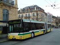 TN Neuch�tel - Nr. 245/NE 114'245 - MAN am 29. Dezember 2012 in Neuch�tel, Place Pury