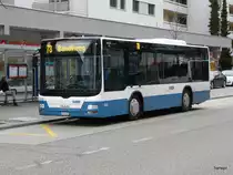 VBZ - MAN Lion`s City  Nr.333 ZH  594333 unterwegs auf der Linie 78 in Z�rich Altstetten am 01.01.2013