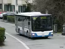 VBZ - MAN Lion`s City  Nr.513 ZH  716513 unterwegs auf der Linie 747 in Z�rich am 01.01.2013