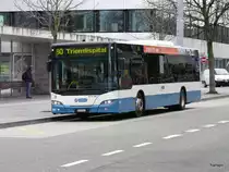 VBZ - Neoplan  Nr.247 ZH 726247 unterwegs auf der Linie 80 in Z�rich Altstetten am 01.01.2013