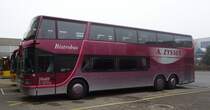 Setra 328 DT (ex Car Rouge) de la maison Zysset photographi� le 09.01.2013 � Kerzers