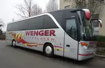 Setra 415 HD de la maison Wenger photographi� le 09.01.2013 � Kerzers