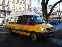 CarPostal Ouest - NE 50'199 - Mercedes am 29. Dezember 2012 beim Bahnhof La Chaux-de-Fonds
