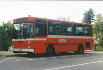Aus dem Archiv: RBS, Worblaufen Nr. 29/BE 448'229 NAW am 17. Juni 1999 beim Bahnhof Bolligen.
