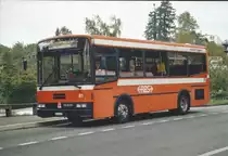 Aus dem Archiv: RBS, Worblaufen Nr. 81/BE 455'481 NAW am 5. Oktober 2005 beim Bahnhof Bolligen.