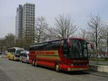 K - Setra mit 3 Achsen von Bakic Reisen im Dortmunder Busbahnhof.(09.04.2008)