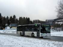 MAN Lion´s City  in Oberwiesenthal, Httenbachstrasse.