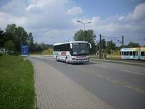 Setra 315 GT-HD von Bathke aus Deutschland in Rostock am 10.07.2012 

