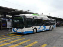 BOGG - MAN Lion`s City Nr.98 SO 20572 unterwegs auf der Linie 2 bei den Haltstellen vor dem Bahnhof Olten am 16.01.2013