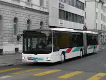 asm - MAN Lion`s City  Nr.42  BE  550327 unterwegs auf der Linie 5 in der Stadt Solothurn am 29.01.2013