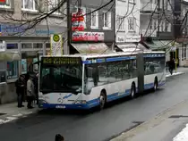 Mercedes-Benz O 530 I (Citaro) auf der Linie 620 nach Wuppertal-Elberfeld Kuckelsberg an der Haltestelle Wuppertal Ronsdorf Markt.(7.2.2013) 