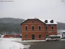 Johanngeorgenstadt. Der Sprinter City 65 in Johanngeorgenstadt.