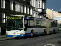 Mercedes-Benz O 530 I (Citaro) auf der Linie 625 nach Wuppertal-Cronenberg Berghausen an der Haltestelle Wuppertal-Uellendahl Westerbusch.(7.2.2013) 