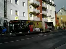 Mercedes-Benz O 530 II (Citaro Facelift) auf der Linie 635 nach Wuppertal-Cronenfeld Mastweg an der Haltestelle Wuppertal-Uellendahl Friedhof Uellendahl.(7.2.2013) 