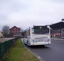 Neoplan Centroliner Evolution der RPNV in Sassnitz am 22.01.2012 

