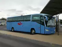 07.01.2012,SCANIA-IRIZAR am Flughafen von Fuerteventura.