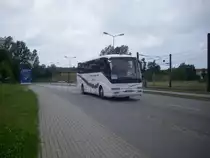 Mercedes Dallavia von der Transportgesellschaft Lewitz in Rostock am 10.07.2012 

