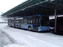VZO-Mercedes Citaro NR.61 * Zrcher Oberlnder * beim Depot in Rti ZH am 12.2.13