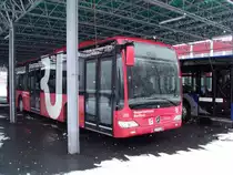 RJ-Mercedes Citaro NR.206 beim VZO Depot in Rti ZH am 12.2.13