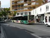 15.01.2013,SCANIA TATA HISPANO in Torremolinos an der Costa del Sol/Spanien.