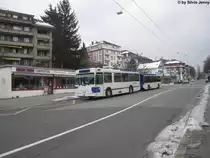 tl Nr. 784+921 (NAW/Lauber + Hess/Lanz&Marti) am 25.1.2013 in Lausanne, Mont�tan.