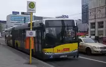 Solaris Urbino 18 der BVG in Berlin am 13.03.2012  
