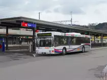 AAR - MAN  Nr.155  AG  17355 beim Bahnhof Suhr am 02.02.2013