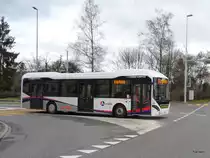 AAR -  Hybrid Volvo 9700  Nr.47  AG .. unterwegs in Suhr am 02.02.2013