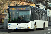MAN NL 283 Lion`s City der RVK, K-ZY 515, in Euskirchen - 05.02.2013