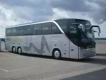 Setra 416 HDH von AVG Reisen aus Deutschland im Stadthafen Sassnitz am 13.07.2012