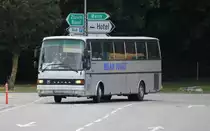 Setra 215 HD de la maison Milan Tours (SLO) photographi� le 29.07.2012 pr�s de Berne 