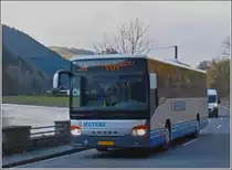 (AM 5506)  Setra S 415 UL der Bus Firma Meyers aufgenommen in der N�he von Michelau am 21.02.2013. 